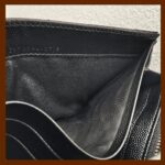 YSL Cassandre Large Flap Wallet Black Leather with Gold Hardware #RUUE-1 - Image 26