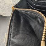 YSL Cassandre Large Flap Wallet Black Leather with Gold Hardware #RUUE-1 - Image 28