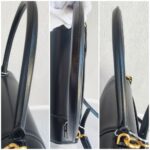 Balenciaga Medium Hourglass Black Box Leather with Gold Hardware #GULOR-1 - Image 26