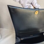 Balenciaga Medium Hourglass Black Box Leather with Gold Hardware #GULOR-1 - Image 28