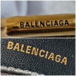 Balenciaga Medium Hourglass Black Box Leather with Gold Hardware #GULOR-1 - Image 32