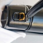 Balenciaga Medium Hourglass Black Box Leather with Gold Hardware #GULOR-1 - Image 19