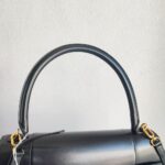Balenciaga Medium Hourglass Black Box Leather with Gold Hardware #GULOR-1 - Image 25