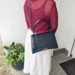 Balenciaga Medium Hourglass Black Box Leather with Gold Hardware #GULOR-1 - Image 47