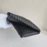 Bottega Veneta Clutch Black Leather with Brunito Finish Hardware #RKTC-2 - Image 5