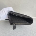 Bottega Veneta Clutch Black Leather with Brunito Finish Hardware #RKTC-2 - Image 6