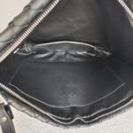 Bottega Veneta Clutch Black Leather with Silver Hardware #RCOE-3 - Image 20