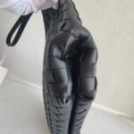 Bottega Veneta Clutch Black Leather with Silver Hardware #RCOE-3 - Image 11