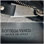 Bottega Veneta Clutch Black Leather with Silver Hardware #RCOE-3 - Image 14