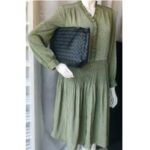 Bottega Veneta Clutch Black Leather with Silver Hardware #RCOE-3 - Image 21