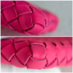 Bottega Veneta Mini Intrecciato Shoulder Bag Pink Leather with Gold Hardware #RKTO-2 - Image 7