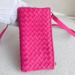 Bottega Veneta Mini Intrecciato Shoulder Bag Pink Leather with Gold Hardware #RKTO-2 - Image 3