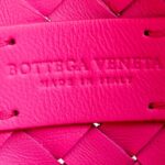 Bottega Veneta Mini Intrecciato Shoulder Bag Pink Leather with Gold Hardware #RKTO-2 - Image 10