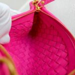 Bottega Veneta Mini Intrecciato Shoulder Bag Pink Leather with Gold Hardware #RKTO-2 - Image 13