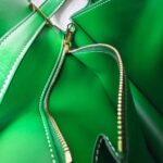 Burberry Crossbody TB Bag Green Calf Leather with Gold Hardware #RKET-5 - Image 30