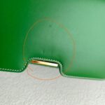 Burberry Crossbody TB Bag Green Calf Leather with Gold Hardware #RKET-5 - Image 5