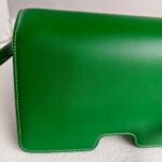 Burberry Crossbody TB Bag Green Calf Leather with Gold Hardware #RKET-5 - Image 3