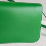 Burberry Crossbody TB Bag Green Calf Leather with Gold Hardware #RKET-5 - Image 7