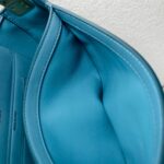 Burberry Olympia Crossbody /Shoulder Bag Blue Calf Leather with Gold Hardware #RKET-3 - Image 22