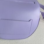 Burberry Crossbody /Shoulder Bag Purple Calf Leather with Silver Hardware #RKET-4 - Image 6