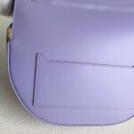 Burberry Crossbody /Shoulder Bag Purple Calf Leather with Silver Hardware #RKET-4 - Image 5