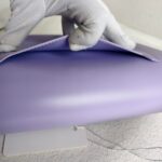 Burberry Crossbody /Shoulder Bag Purple Calf Leather with Silver Hardware #RKET-4 - Image 8