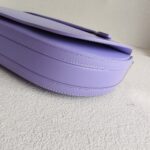 Burberry Crossbody /Shoulder Bag Purple Calf Leather with Silver Hardware #RKET-4 - Image 11