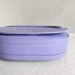 Burberry Crossbody /Shoulder Bag Purple Calf Leather with Silver Hardware #RKET-4 - Image 12
