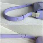 Burberry Crossbody /Shoulder Bag Purple Calf Leather with Silver Hardware #RKET-4 - Image 14