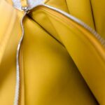 Celine Box Bag Yellow Smooth Calf Leather with Silver Hardware #RKET-2 - Image 32