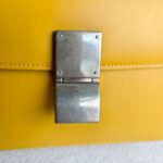 Celine Box Bag Yellow Smooth Calf Leather with Silver Hardware #RKET-2 - Image 17