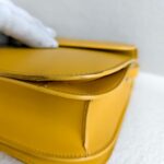 Celine Box Bag Yellow Smooth Calf Leather with Silver Hardware #RKET-2 - Image 14