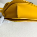 Celine Box Bag Yellow Smooth Calf Leather with Silver Hardware #RKET-2 - Image 16