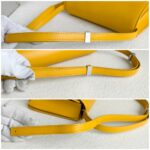 Celine Box Bag Yellow Smooth Calf Leather with Silver Hardware #RKET-2 - Image 19