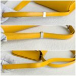 Celine Box Bag Yellow Smooth Calf Leather with Silver Hardware #RKET-2 - Image 18