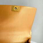Chanel Boy Large Gold Calf Leather with Gold Hardware #RKUS-1 - Image 26