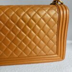 Chanel Boy Large Gold Calf Leather with Gold Hardware #RKUS-1 - Image 6