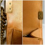 Chanel Boy Large Gold Calf Leather with Gold Hardware #RKUS-1 - Image 29