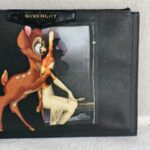 Givenchy Antigona Bambi Medium Clutch Black Coated Canvas with Silver Hardware #RKOL-4 - Image 6