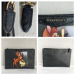 Givenchy Antigona Bambi Medium Clutch Black Coated Canvas with Silver Hardware #RKOL-4 - Image 10