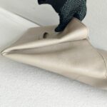 Givenchy Antigona Envelope Clutch Grey Leather with Silver Hardware #RKOL-3 - Image 9