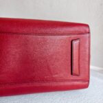 Givenchy Antigona Red Goatskin with Silver Hardware #RKOL-1 - Image 13