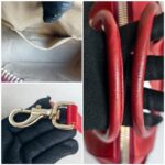 Givenchy Antigona Red Goatskin with Silver Hardware #RKOL-1 - Image 27