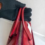 Givenchy Antigona Red Goatskin with Silver Hardware #RKOL-1 - Image 25