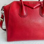 Givenchy Antigona Red Goatskin with Silver Hardware #RKOL-1 - Image 3