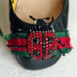 Gucci Size 36 Flats Black Patent Leather Shoes #RKSO-3 - Image 3