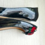 Gucci Size 36 Flats Black Patent Leather Shoes #RKSO-3 - Image 8
