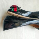 Gucci Size 36 Flats Black Patent Leather Shoes #RKSO-3 - Image 6