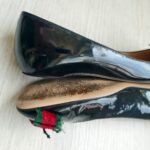 Gucci Size 36 Flats Black Patent Leather Shoes #RKSO-3 - Image 9