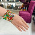 Hermes Bangle Printed Enamel #RELE-8 - Image 12